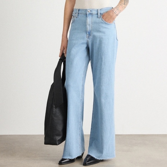 Calvin Klein Denim - Calvin Klein Women's Light Blue Flare Jeans